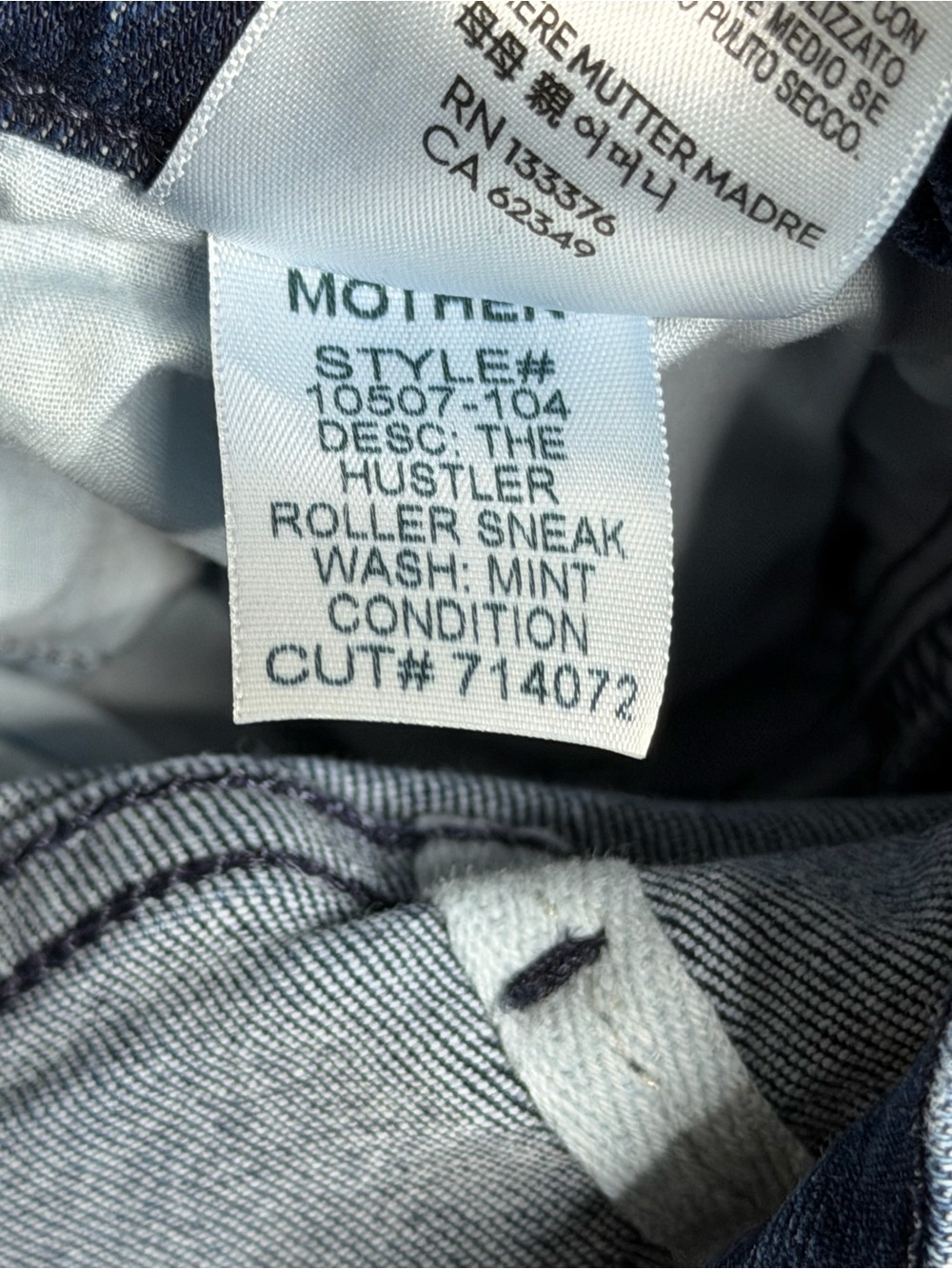 MOTHER The Hustler Roller Sneak - Picture 6 of 10